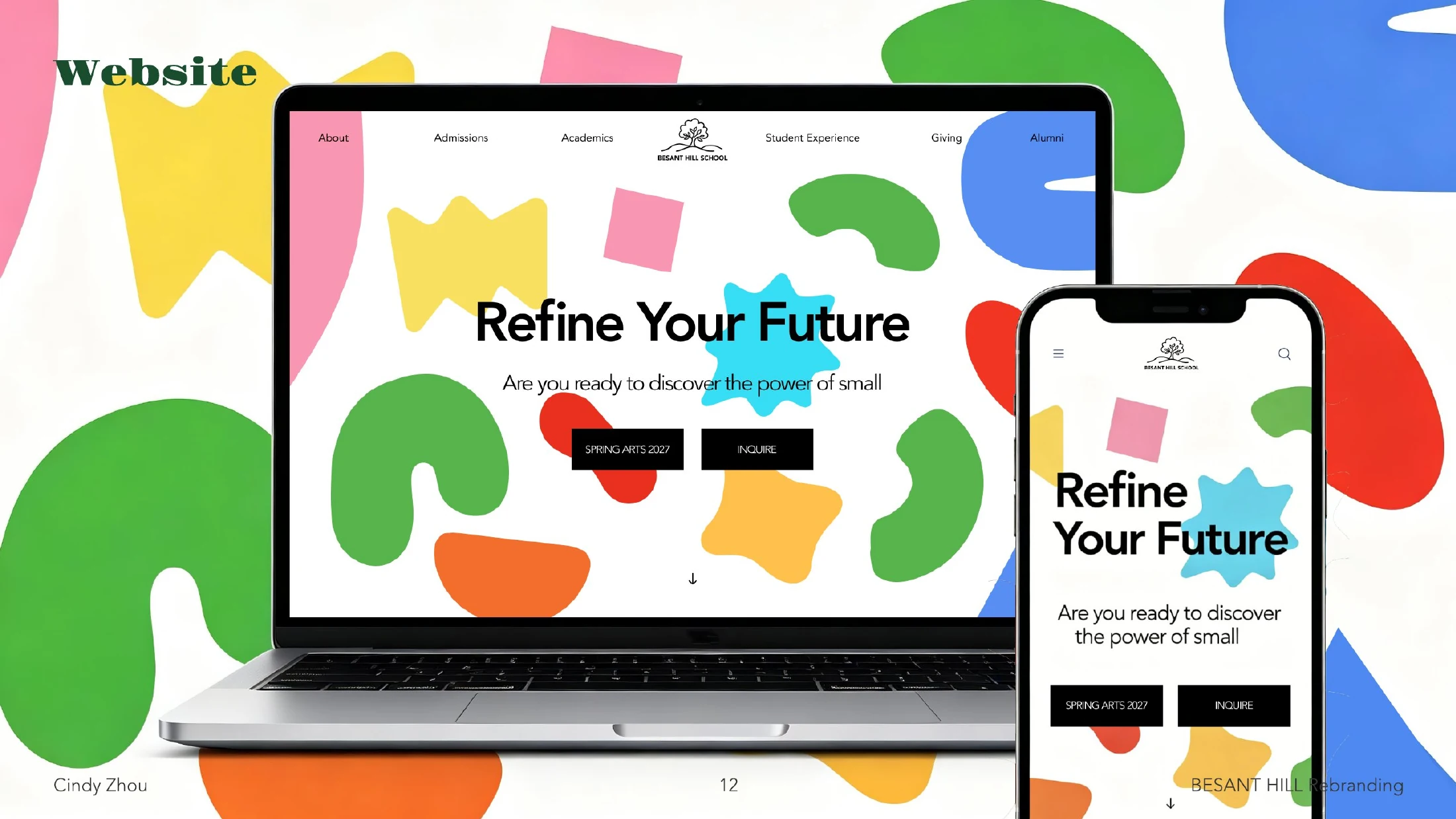Besant Hill Rebranding — page 13 of 16